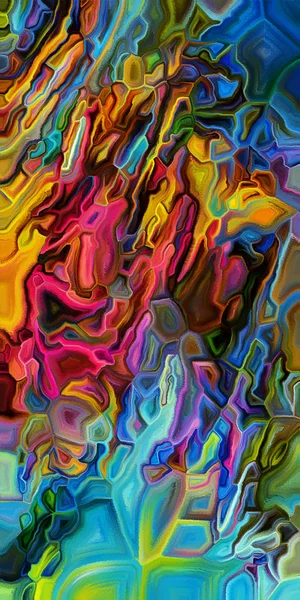 Soyut sanat arka plan. Organik renk akışı yaratıcı modern bir ortam olarak kullanmak için.