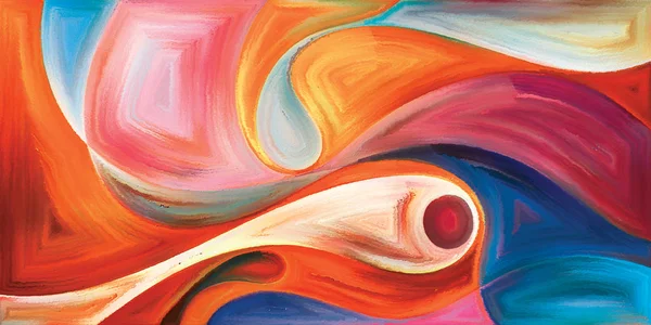 Arka plan modern sanatın konuda eğri şekiller oluşur