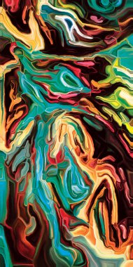 Soyut sanat arka plan. Organik renk akışı yaratıcı modern bir ortam olarak kullanmak için.