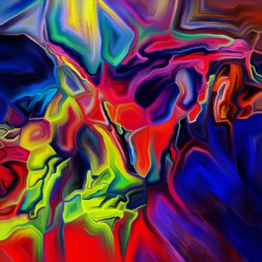 Soyut sanat arka plan. Organik renk akışı yaratıcı modern bir ortam olarak kullanmak için.