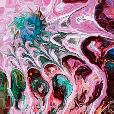 Soyut sanat arka plan. Organik renk akışı yaratıcı modern bir ortam olarak kullanmak için.