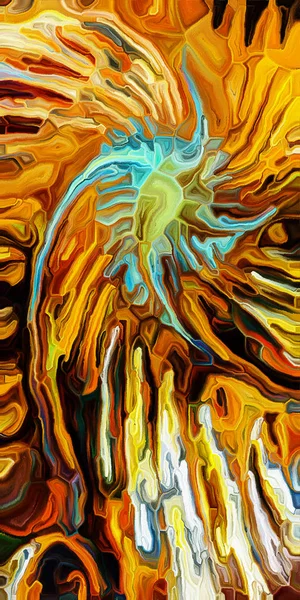 Abstracte Kunst Achtergrond Organische Kleur Stroom Voor Gebruik Als Creatieve — Stockfoto