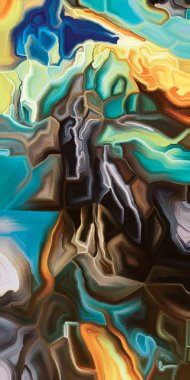 Soyut sanat arka plan. Organik renk akışı yaratıcı modern bir ortam olarak kullanmak için.