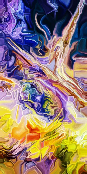 Abstrakte Kunst Hintergrund Organischer Farbfluss Als Kreativer Moderner Hintergrund — Stockfoto