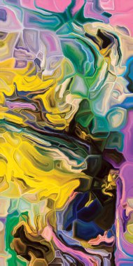 Soyut sanat arka plan. Organik renk akışı yaratıcı modern bir ortam olarak kullanmak için.