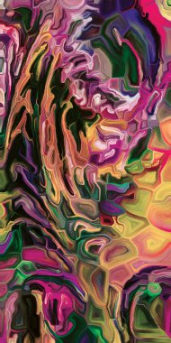 Soyut sanat arka plan. Organik renk akışı yaratıcı modern bir ortam olarak kullanmak için.