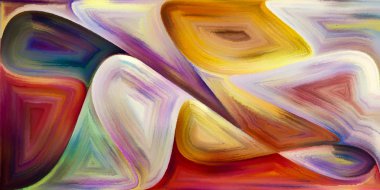 Arka plan şekilleri ve eğrileri modern sanatın konuda oluşur