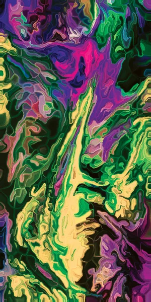 Abstrakt Konst Bakgrund Ekologisk Färg Flödet För Användning Som Kreativ — Stockfoto