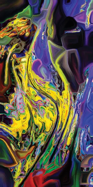 Абстрактный Художественный Фон Органический Цветовой Поток Использования Качестве Креативного Современного — стоковое фото