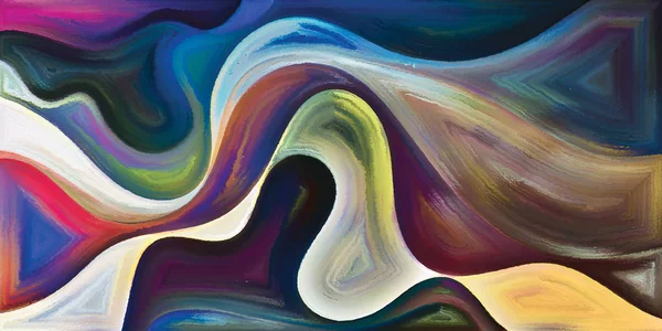 Arka plan modern sanatın konuda eğri şekiller oluşur