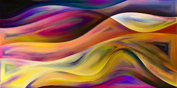 Arka plan şekilleri ve eğrileri modern sanatın konuda oluşur