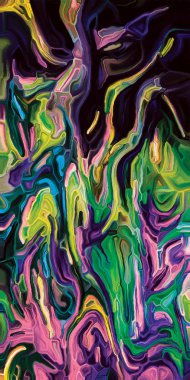 Soyut sanat arka plan. Organik renk akışı yaratıcı modern bir ortam olarak kullanmak için.