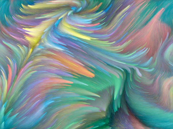Malować Swirls Serii Burzliwy Smugi Koloru Dla Użyć Jako Tło — Zdjęcie stockowe