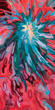 Soyut sanat arka plan. Organik renk akışı yaratıcı modern bir ortam olarak kullanmak için.