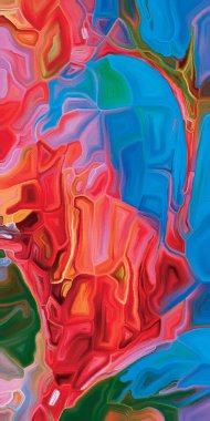 Soyut sanat arka plan. Organik renk akışı yaratıcı modern bir ortam olarak kullanmak için.