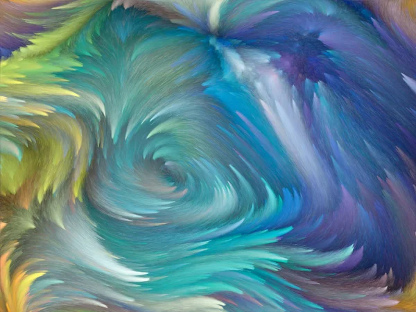 Paint Swirls series. Turbulent streaks of color for use as abstract art background.