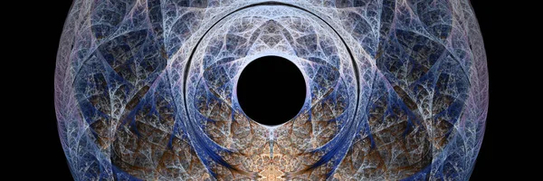 Karmaşık fraktal desen, duvar kağıtları, afiş ve sınır tasarımlar ilgili sanat, geometri ve doğada güzellik için ekstra geniş biçimde.