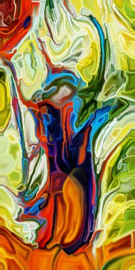 Soyut sanat arka plan. Organik renk akışı yaratıcı modern bir ortam olarak kullanmak için.