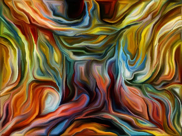 Kleurrijk Abstract Geschilderd Achtergrond Voor Gebruik Projecten Kunst Schilderkunst Creativiteit — Stockfoto