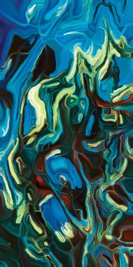 Soyut sanat arka plan. Organik renk akışı yaratıcı modern bir ortam olarak kullanmak için.