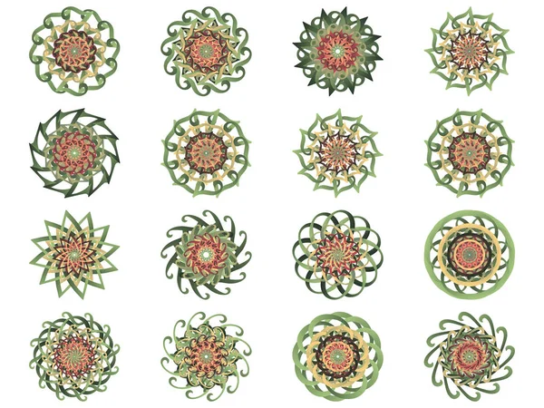 Icono Flor Formato Vectorial Eps10 Aislado — Vector de stock