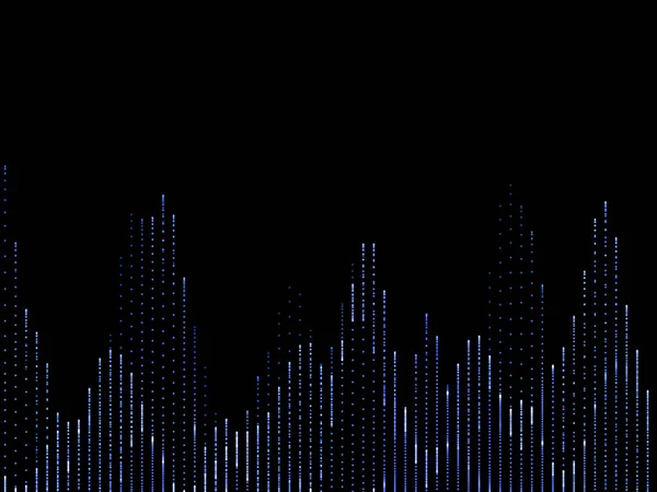 Ljudspektrat Analyzer bakgrund — Stockfoto