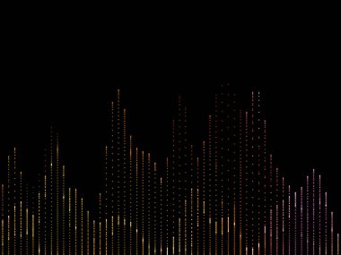 Ses Spectrum Analyzer arka plan