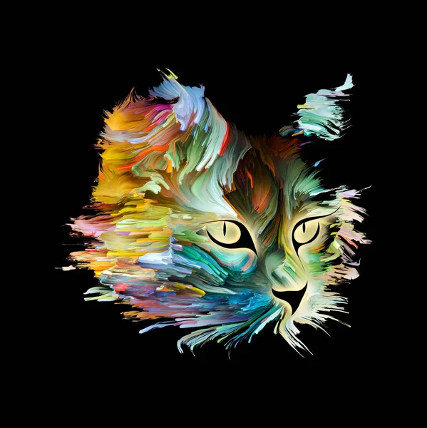 kedi boyama