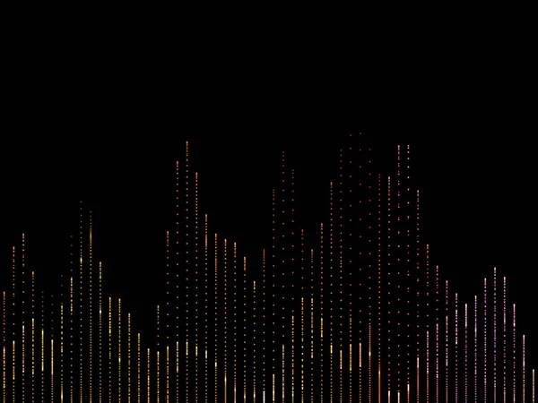 Analyseur de spectre sonore Contexte — Photo