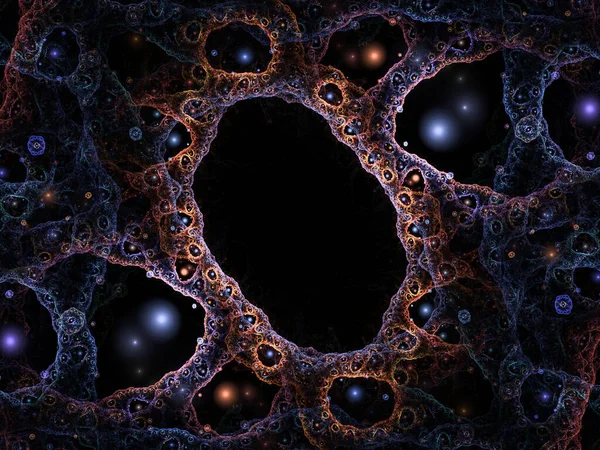 Αφηρημένη Fractal Καθιστούν Για Έργα Σχεδιασμού Διακόσμηση Και Backdrops — Φωτογραφία Αρχείου