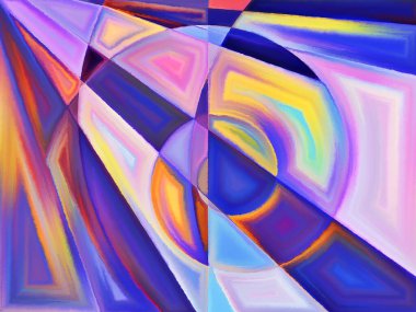 Yaşam formları serisi. Sanat, resim, tasarım ve eğitim projeleri ile soyut biçimlerden ve kullanım için şekilden oluşan sanatsal arkaplan