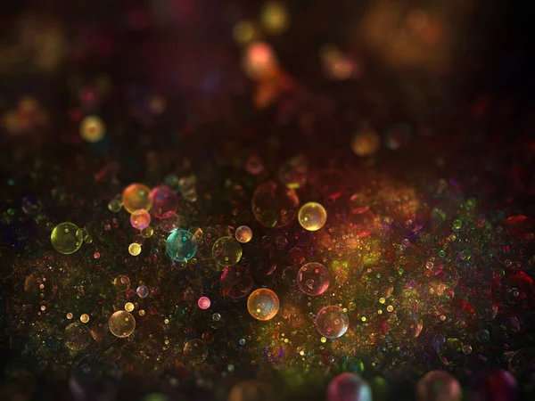 Glittering Particles Abstract Background Use Science Design Projects — Stock Photo, Image