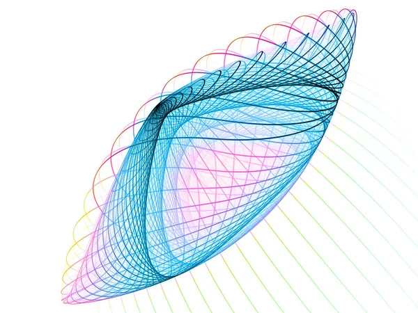 数学系列 科学和技术项目的精确网格模式 — 图库照片