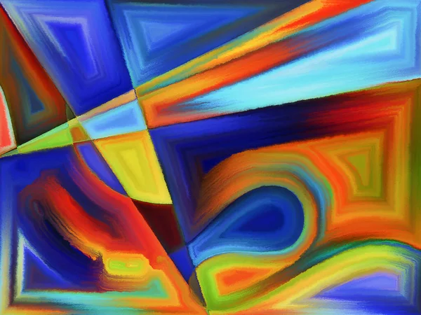 Uçak bölümü serisi. Sanat, resim, tasarım ve eğitim konularındaki soyut biçimler ve şekillerin kompozisyonu