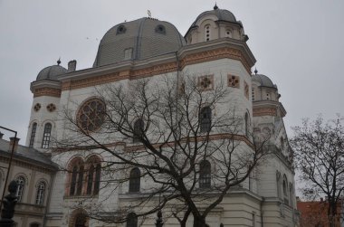 Synagogue view in Gyor, Hungary