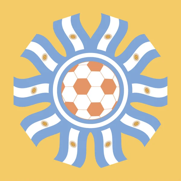 Futbol simgesi Arjantin.