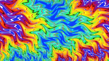 Soyut dokulu girdap deseni