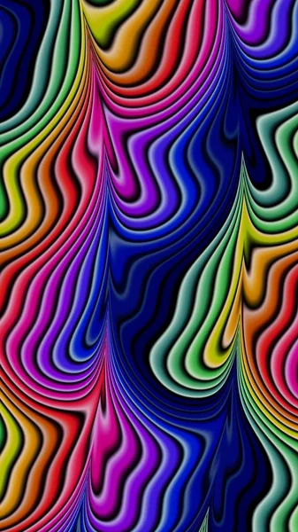 抽象的なテクスチャの渦巻き模様のパターン — ストック写真