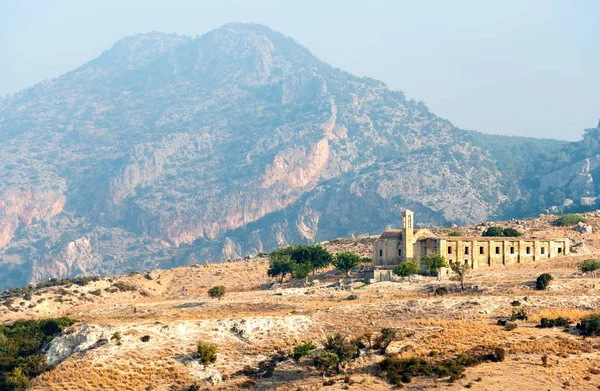 Monasterio Abandonado Abandonado Panayia Katharon Las Montañas Pentadakylos Norte Chipre —  Fotos de Stock