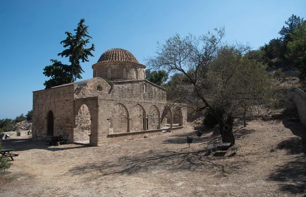 Holy Ancient Christian Church Antiphonitis Kerynia District Northern Cyprus — Stock Photo, Image