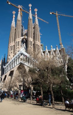 Sagrada Familia Kilisesi Barselona, İspanya