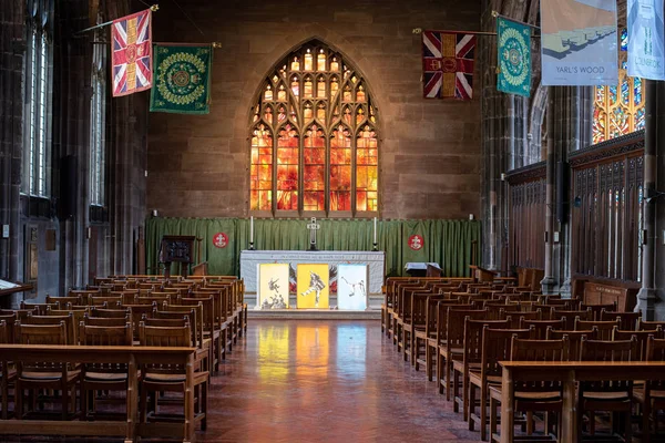 Interior de la Catedral de Manchester —  Fotos de Stock