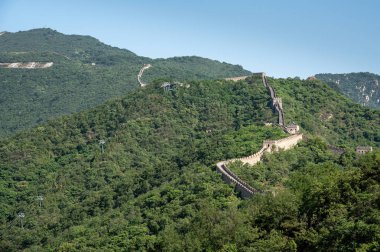 Pekin 'in dışındaki Mutianyu Bölümü' ndeki Çin Seddi.