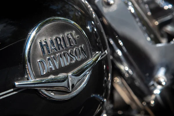Harley davidson Motorradlogo — Stockfoto