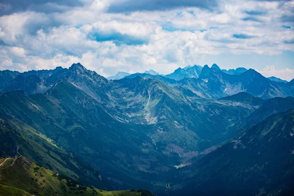 Schöne Aussicht Auf Die Polnische Tatra Zakopane Polen — Stockfoto