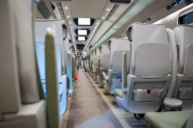 Lehçe hızlı modern rahat tren iç