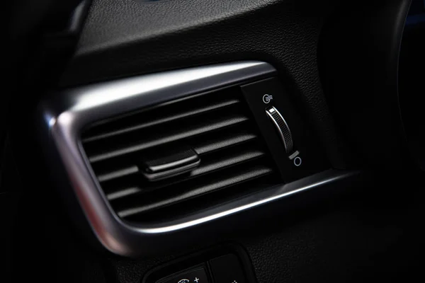 Modern luxury car air vents. — Stock Photo, Image
