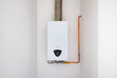 Duvarda Modern ev gaz lı su ısıtıcısı
