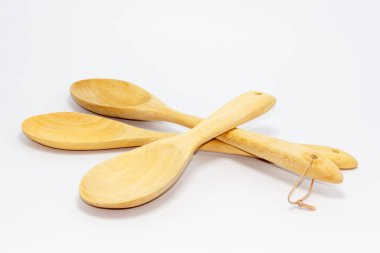 Ahşap yemek kaşık seti