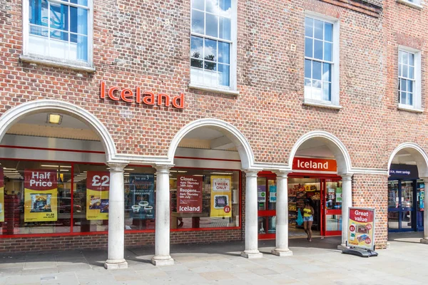 High Wycombe 3Rd June 2018 Iceland Food Store High Street — Stock Photo, Image